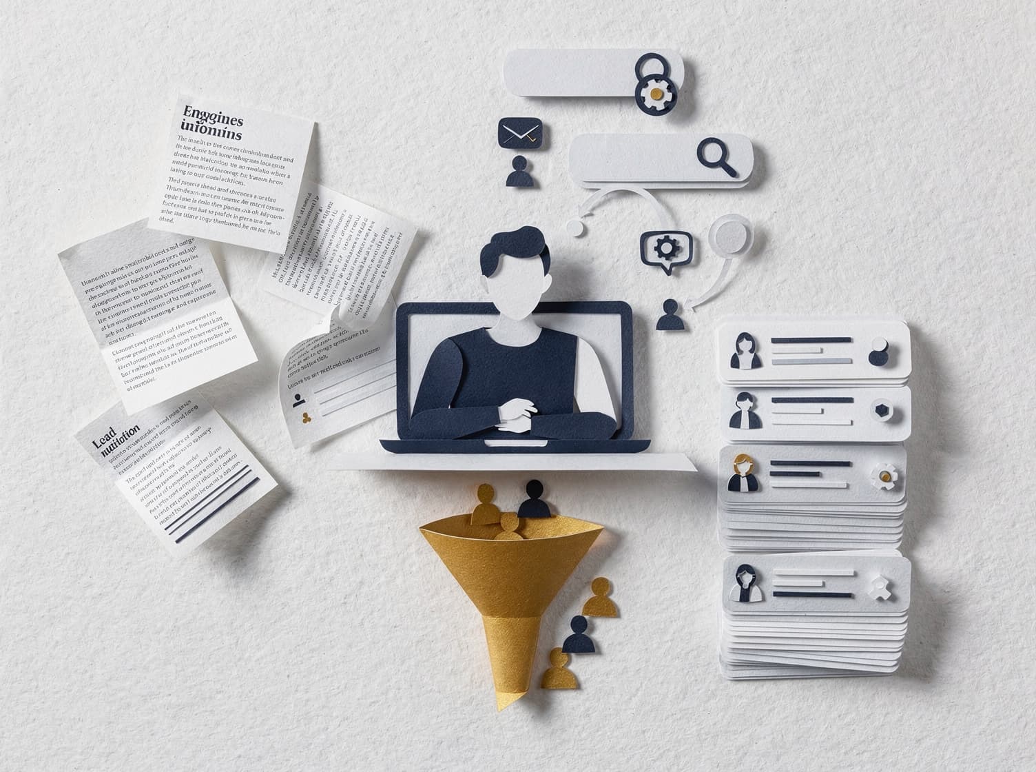 Generate content and capture leads from AI and Google